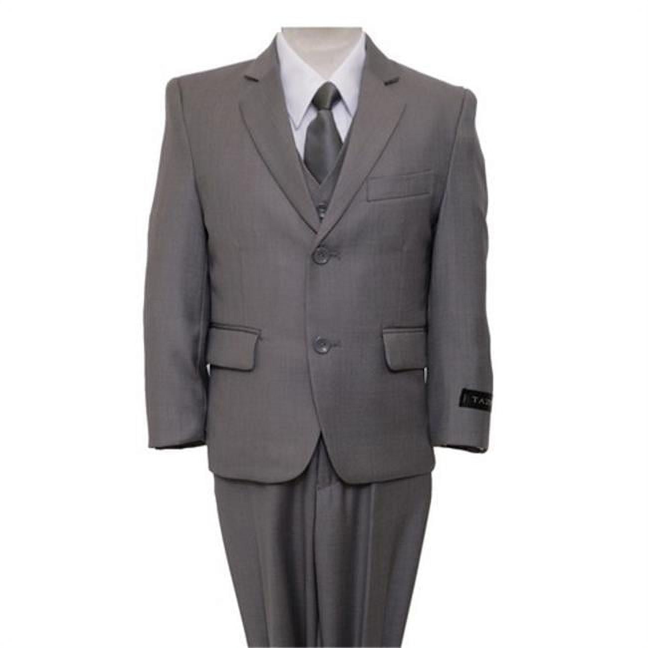 Men's Solid Black 2 Button Front Closure Suit main image 0
