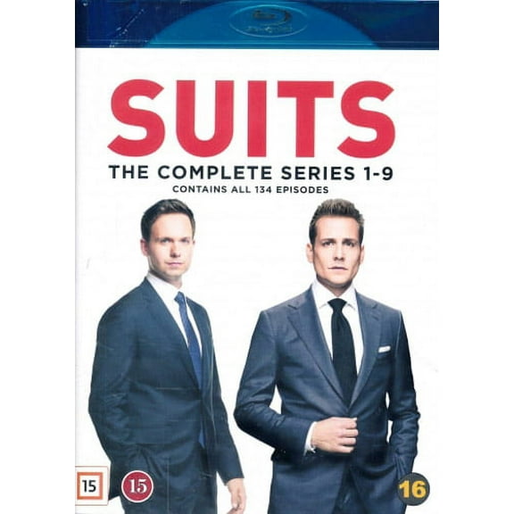 Suits - Complete Series 1-9 - 34-Disc Box Set [ Blu-Ray, Reg.A/B/C Import - Sweden ]