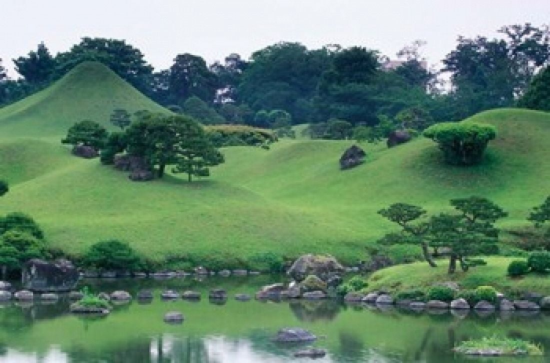 Suizenji Koen Kumamoto Japan Canvas Art - Rob Tilley DanitaDelimont (18 x 12)