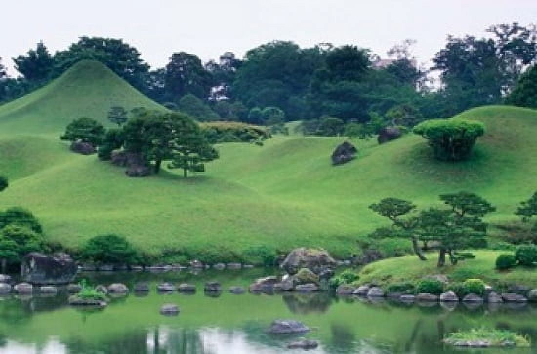 Suizenji Koen Kumamoto Japan Canvas Art - Rob Tilley DanitaDelimont (36 x 24)