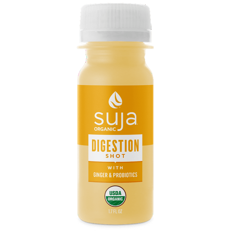 Suja Organic Digestion Shot with Ginger & Probiotics, 1.7 FL OZ.