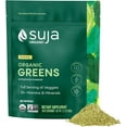 Suja Organic Greens Powder Probiotic Blend, Spirulina, Daily Superfood Drink or Smoothie Mix for