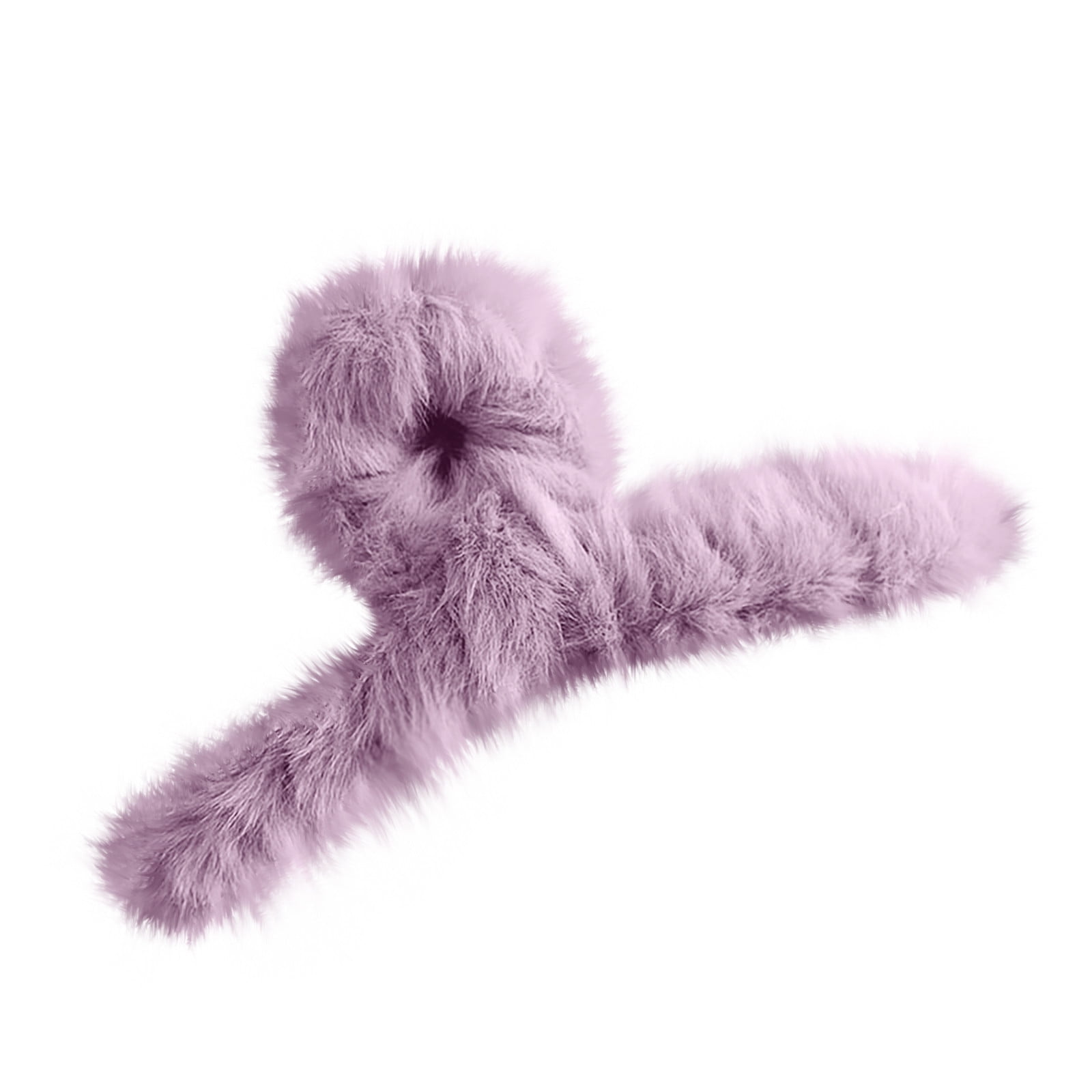 Sujito Clearance Barrettes Autumn And Winter Plush Catch Clip Imitation