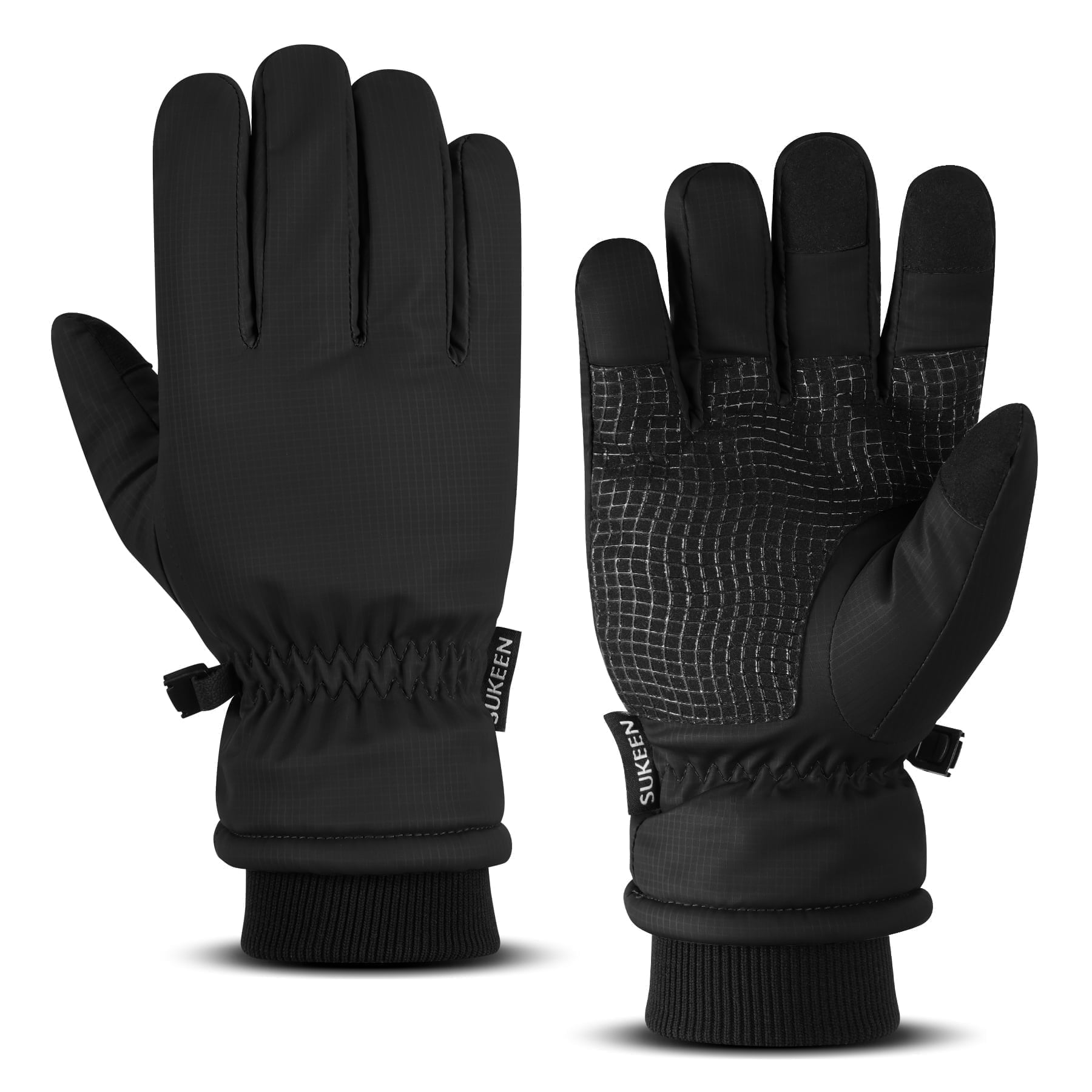Biking Gloves For Men Sukeen Winter Gloves - Windproof Touchscreen Gloves For Running/Cycling (Men & Women) Cycling Gloves For Men