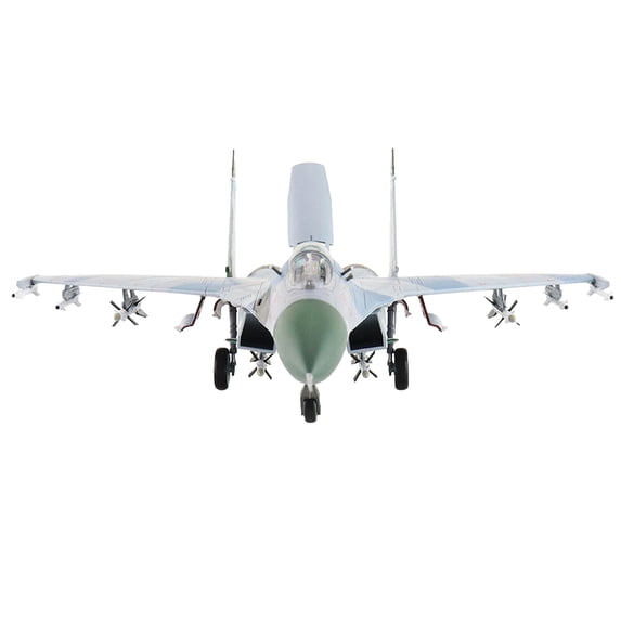 Sukhoi Su-27 Flanker B (Early Type) Fighter Aircraft "#14" (1990) Russian Air Force "Air Power Series" 1/72 Diecast Model by Hobby Master