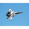 thumbnail image 1 of Sukhoi Su-27 Flanker Soviet Fighter Plane - 20x30 Inch Glossy Laminated Aviation Poster - Stunning Detail and Bold Colors, 1 of 4