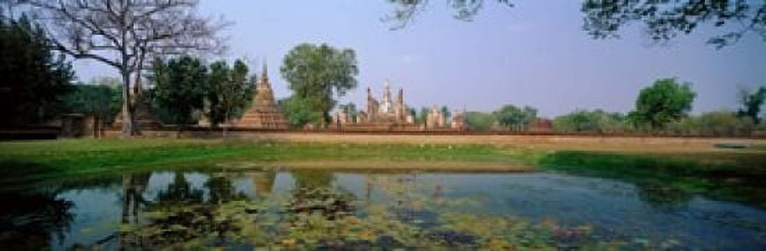 Sukhothai Thailand Canvas Art - Panoramic Images (18 x 6)