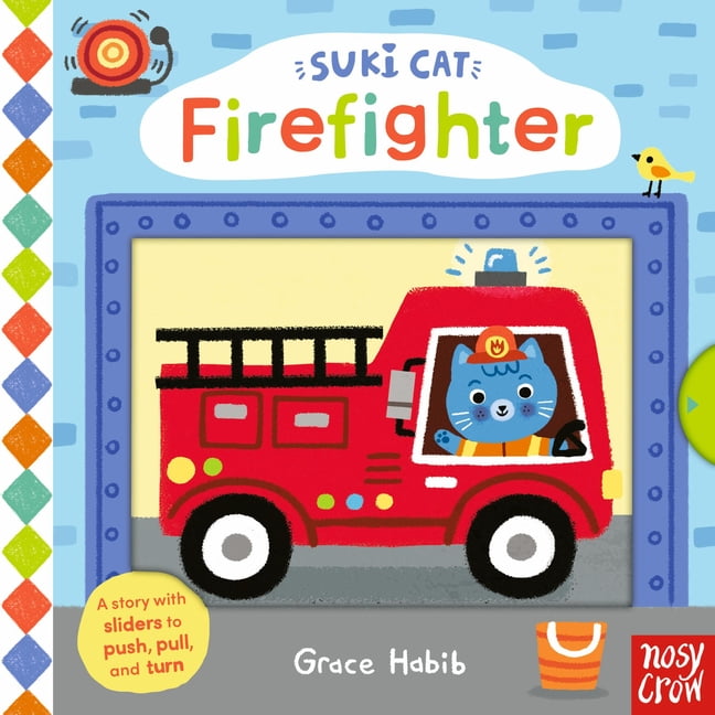 Suki Cat Suki Cat: Firefighter, (Board Book)