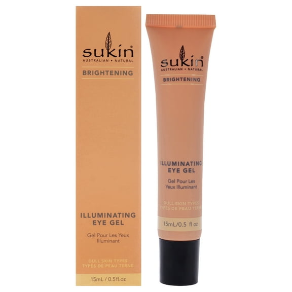 Sukin Brightening Illuminating Eye Gel , 0.5 oz Gel