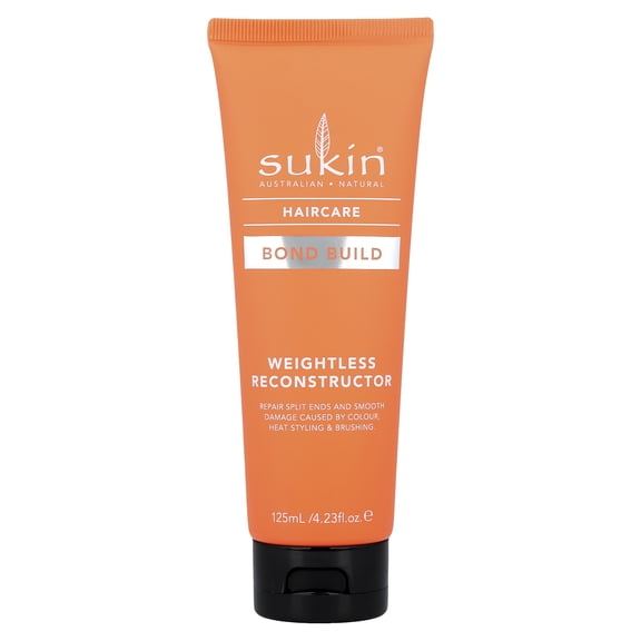 Sukin Haircare, Bond Build, Weightless Reconstructor Serum, 4.23 fl oz (125 ml)