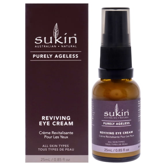 Sukin Purely Ageless Reviving Eye Cream , 0.85 oz Cream