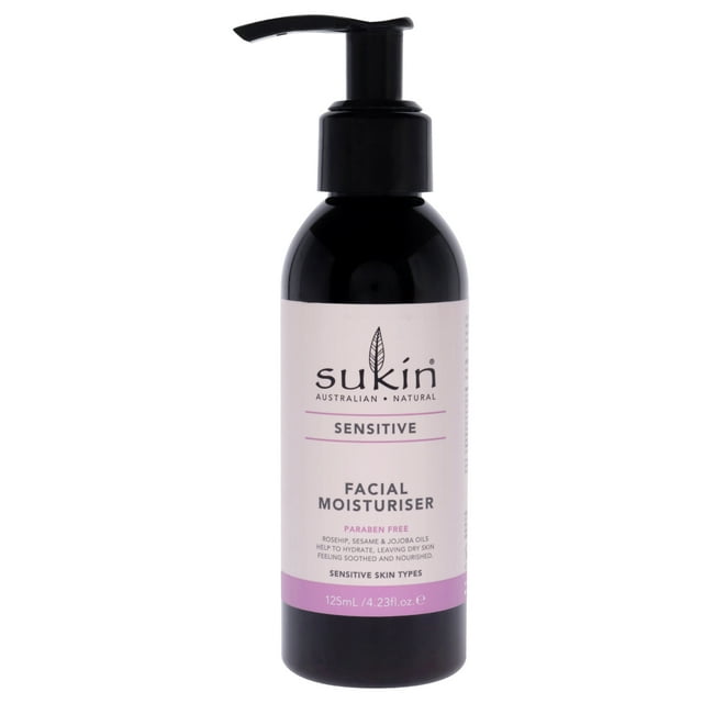 Sukin Sensitive Facial Moisturiser , 4.23 oz Moisturizer