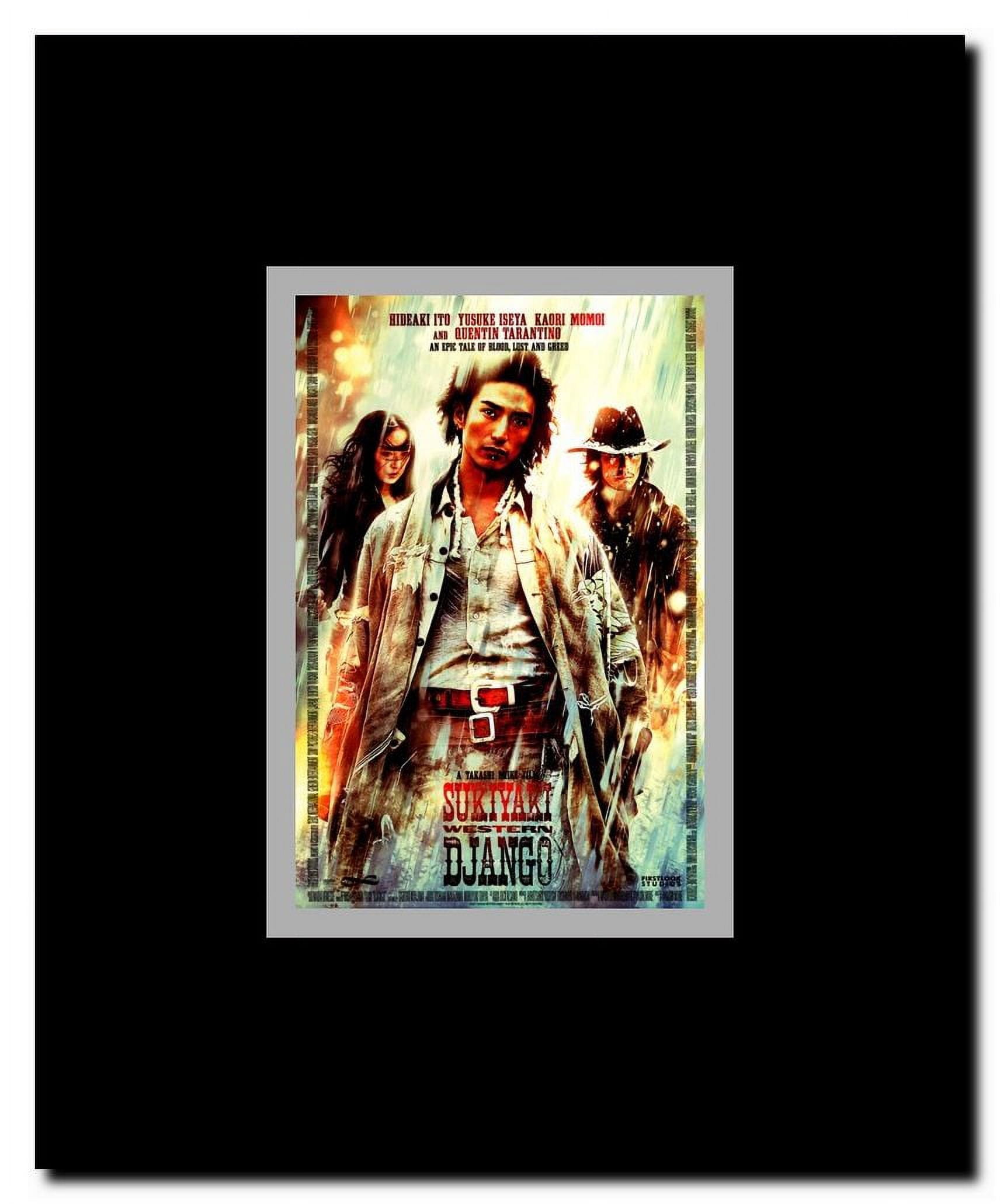 Sukiyaki Western Django Framed Movie Poster