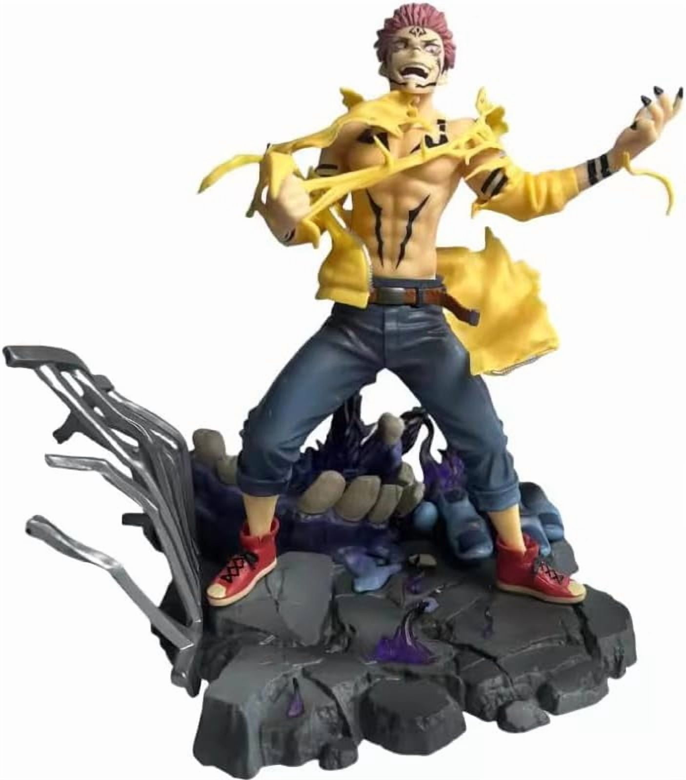 Sukuna Figure Wingding Ryomen Sukuna Anime Figures 27cm/10.6inch PVC Characters Souvenirs for Anime Fans Gifts