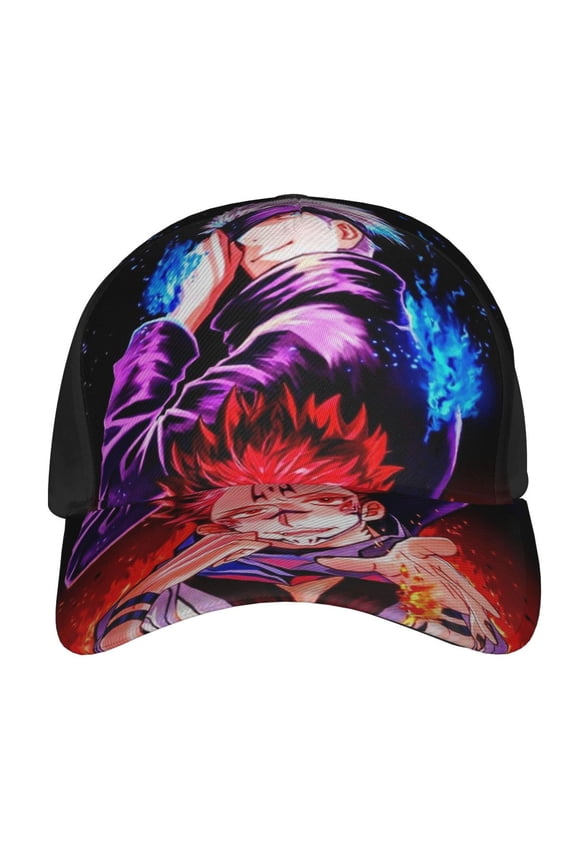 Sukuna Gojo Jujutsu Kaisen Baseball Cap Adjustable Snapback Hat Hip Hop Dad Caps Men Women