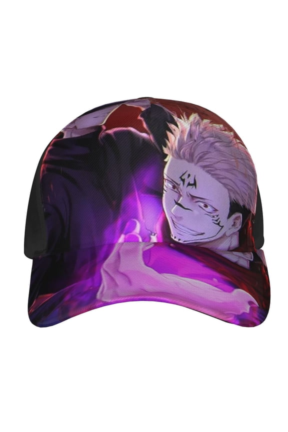 Sukuna Gojo Jujutsu Kaisen Baseball Cap Adjustable Snapback Hat Hip Hop Dad Caps Men Women