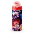 thumbnail image 1 of Sukuna Gojo Jujutsu Kaisen Insulated Stainless Steel Water Bottle with Straw Vacuum Water Tumbler Reusable Leak Proof Cup, 1 of 8