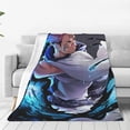 thumbnail image 1 of Sukuna Jujutsu Kaisen Soft Micro Fleece Cozy Throw Blanket Lightweight Fuzzy Flannel Blankets Sofa Decor Gifts, 1 of 9