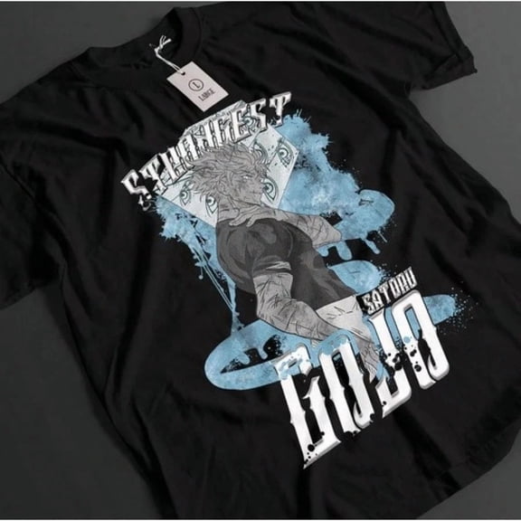 Reprint Rare Sukuna Toji Anime T-shirt Anime Unisex 4