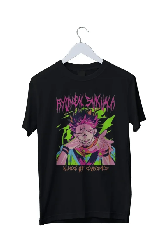 Sukuna the king of curses Graphic Print Mens Unisex T-Shirt S M L XL 2 3 4 XL