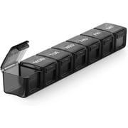 Sukuos 7-Day Weekly Pill Organizer, Am/Pm Case for Supplements & Medications, Extra Large & Moisture-Proof