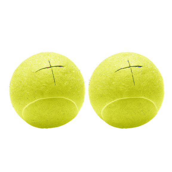 Sukuos Walker Pre-Cut Tennis Balls for Walkers, Felt, Green, 2 Pack