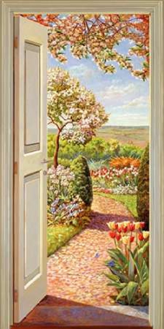 Sul giardino Canvas Art - Andrea Del Missier (10 x 20)