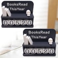 thumbnail image 1 of Sulaicai Books Read This Year Tracker, 3D Book Tracker for Recording Number of Book Read, Decorative Reading Progress Sign for Home Library, Office Desk & Book Lover Gifts (Black), 1 of 6