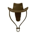 thumbnail image 1 of Sulaicai Cowboy Hat Wine Stopper, Funny Wine Gift for Wine Lovers, Wine Accessories, Reusable Silicone Bottle Stopper Keeps Wine Fresh Cute Wine Toppers for Holiday (Coffee), 1 of 7