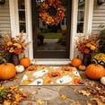 thumbnail image 1 of Sulaicai Cute Ghost Pumpkin Halloween Doormat, Non Slip Absorbent Washable Entrance Welcome Mat, Seasonal Holiday Decor Rug for Porch Kitchen Bathroom Bedroom Indoor Outdoor, 1 of 7