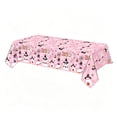 thumbnail image 1 of Sulaicai Halloween Disposable Plastic Tablecloth, 54" x 108" Pumpkin Ghost Skull Pattern Rectangular Table Cover, Waterproof Table Cloth for Holiday Party Decorations, 1 of 6
