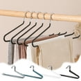 thumbnail image 1 of Sulaicai Pants Hangers Non Slip - 14'' Open Ended Pants and Jean Hangers for Closet - Space Saving Clothes Hanger - Strong, Durable, Metal Pant Hangers, 1Pcs (White), 1 of 7