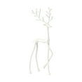 thumbnail image 1 of Sulaicai Reindeer Christmas Decoration, Black Reindeer Statues Modern Xmas Figurines, Elegant Table Centerpieces Indoor Holiday Decor for Mantel Living Room Bedroom Office (White-B), 1 of 9