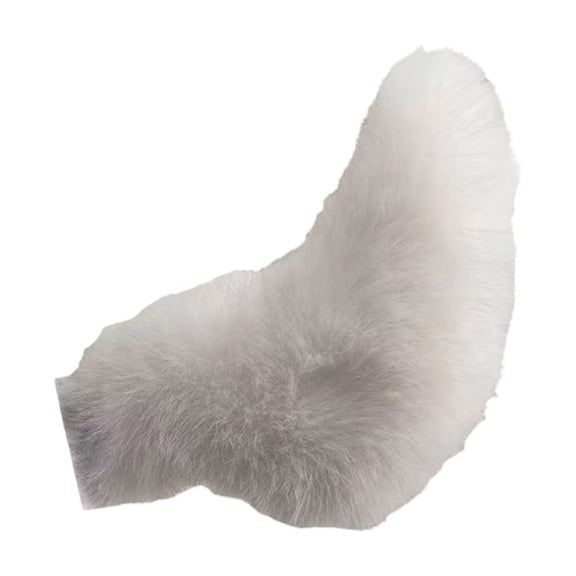 Sulaicai Remote Control Electric Car Tail, Rechargeable Sound-Activated Fluffy Cat Tail, Plush Wagging Animal Tail with Remote & Voice Control, Universal Auto Trunk & Bumper Decoration