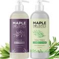 thumbnail image 1 of Sulfate Free Shampoo and Conditioner Set - Tea Tree Sage and Rosemary Shampoo and Conditioner for Dry Flaky Scalp Care - Deep Cleansing Color Safe Shampoo and Conditioner for Damaged Dry Hair Care, 1 of 9