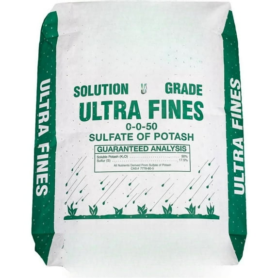 Sulfate of Potash SOP 0-0-50 Fertilizer lawns gardens deer food plots FAST SHIP!