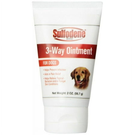 Sulfodene 3-Way Ointment for Dogs [Dog, Medicated Lotions & Ointments] 2 oz