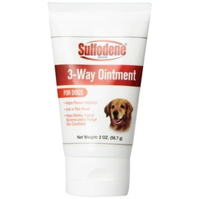 Sulfodene Dog Wound Care Ointment, Relieves Pain & Prevents Infection For Dog Cuts, Scrapes, Bites and Injuries, 2 Ounce