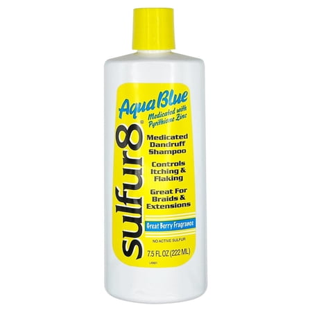 Sulfur 8 - Aqua Blue Medicated Dandruff Shampoo
