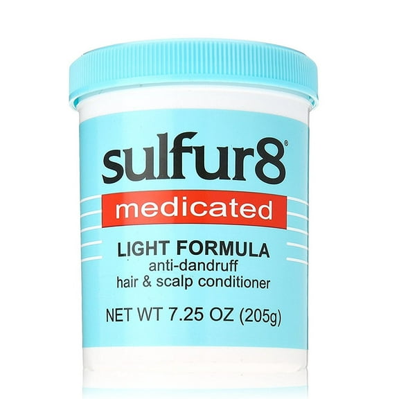Sulfur-8 Conditioner Light Formula, Anti-Dandruff - 7.25 Oz, 3 Pack