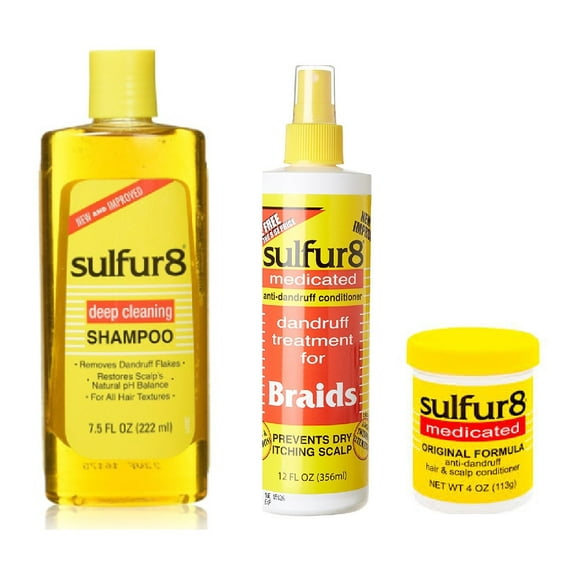 Sulfur 8 Dandruff Treatment (COMBO)