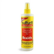 Sulfur 8 Dandruff Treatment For Braids, 12 Oz. Spray