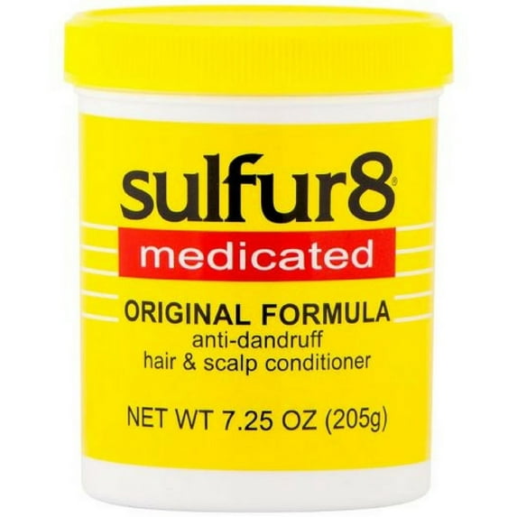Sulfur8 Medicated Anti-Dandruff Hair and Scalp Conditioner Original Formula, 7.25 oz (Pack of 6)