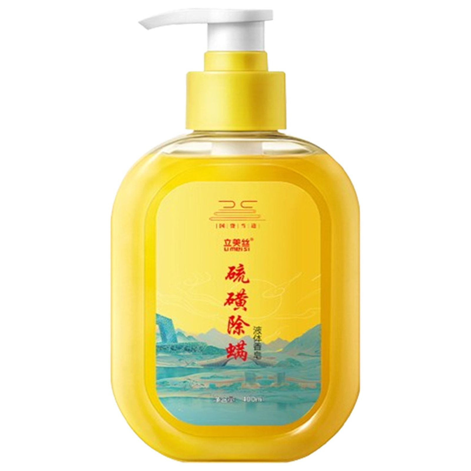 Sulfur Miteremoving Liquid Soap, Bath Liquid Soap Antimicrobial
