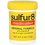 Sulfur8 Anti-Dandruff Hair & Scalp Conditioner 4 oz Pack of 6