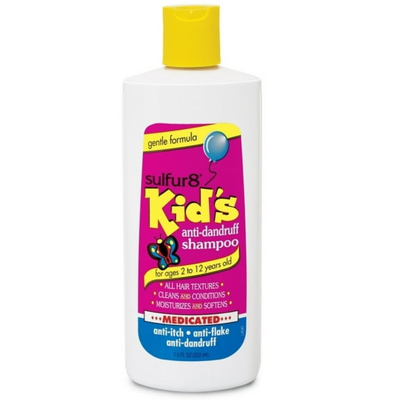 Sulfur8 Kids Medicated Anti Dandruff Shampoo, 7.5 Oz