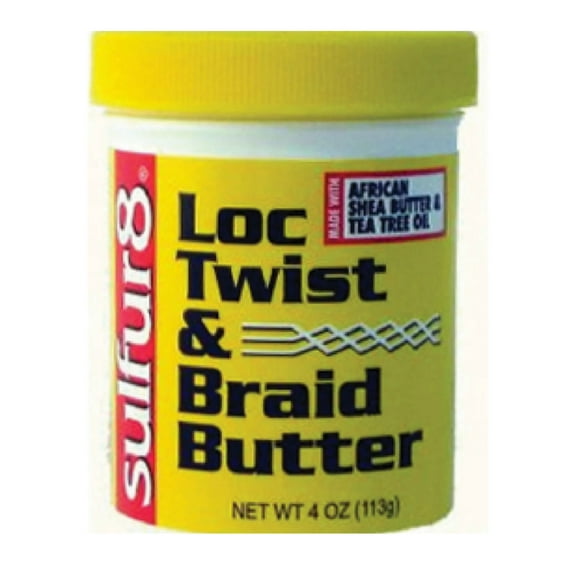 Sulfur8 Loc Twist & Braid Butter, 4 oz