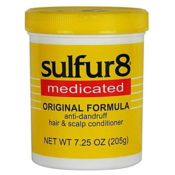 Sulfur8 Medicated Anti-Dandruff Hair and Scalp Conditioner Original Formula, 7.25 oz (Pack of 3)