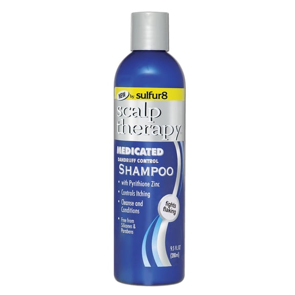 Sulfur8 - Medicated Dandruff Control Shampoo 9.5 Oz. * BEAUTY TALK LA *