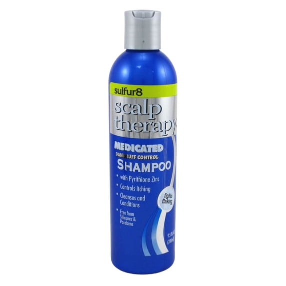 Sulfur8 Medicated Dandruff Shampoo Scalp Therapy 9.5oz (Pack of 3)